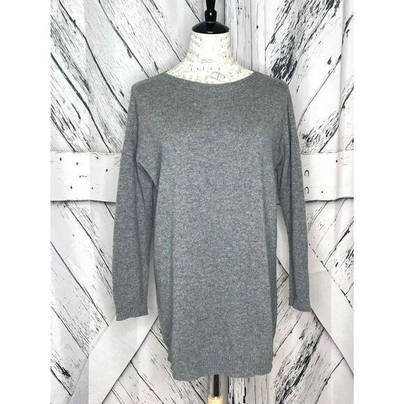 Eileen Fisher Sweaters - Eileen Fisher Cashmere Crewneck Sweater/Tunic GrayXXS fits XS, S